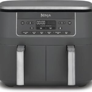 Ninja Double Compartment Air Fryer 7.6L — 6 Funciones, 2 Cajones Independientes, Sin Aceite, Antiadherente · DZ300EU  24 cuotas sin intereses