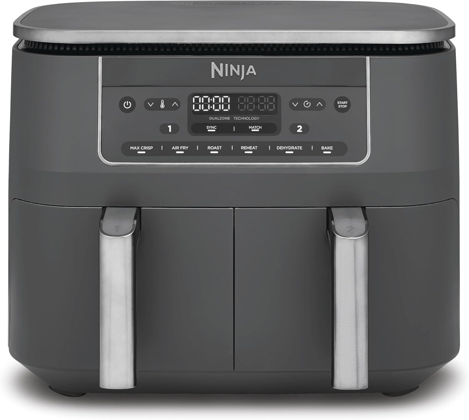 Ninja Double Compartment Air Fryer 7.6L — 6 Funciones, 2 Cajones Independientes, Sin Aceite, Antiadherente · DZ300EU 6 cuotas sin intereses